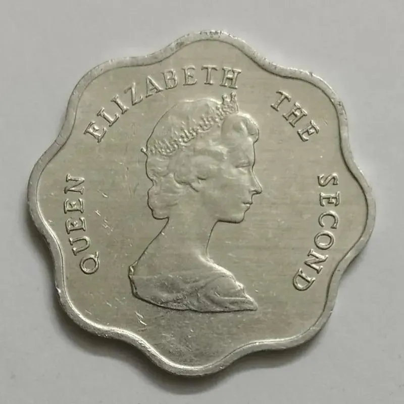 سکه 5 سنت دول شرق کارائیب 1995