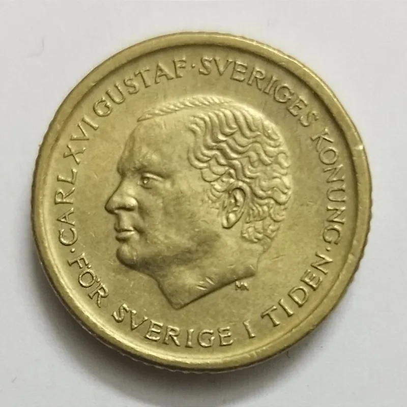 سکه 10 کرون سوئد 1992