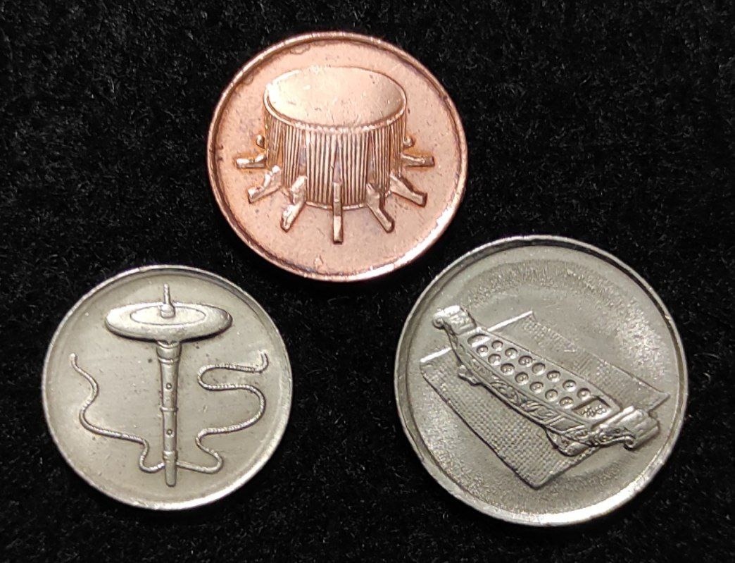 نیم ست سکه های کلکسیونی و زیبای مالزی