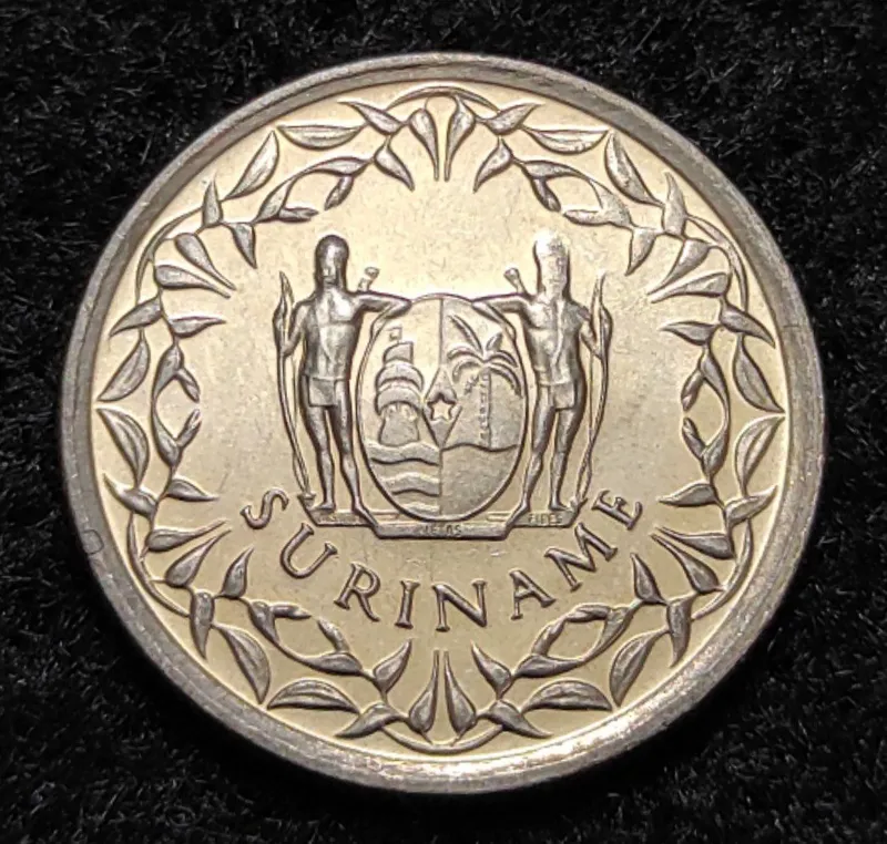 سکه کمیاب و خاص 25 سنت سورینام