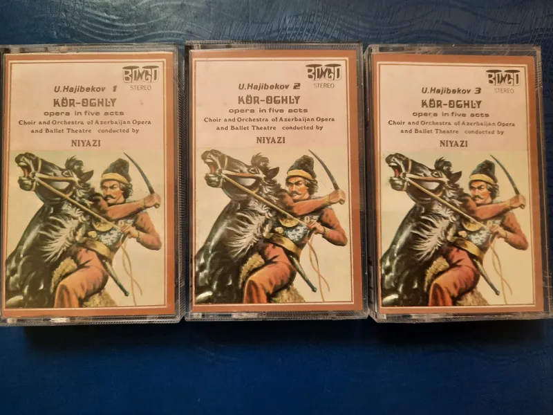 نوار موسیقی کلاسیک اپرای کوراوغلو / 3 کاست پیوسته