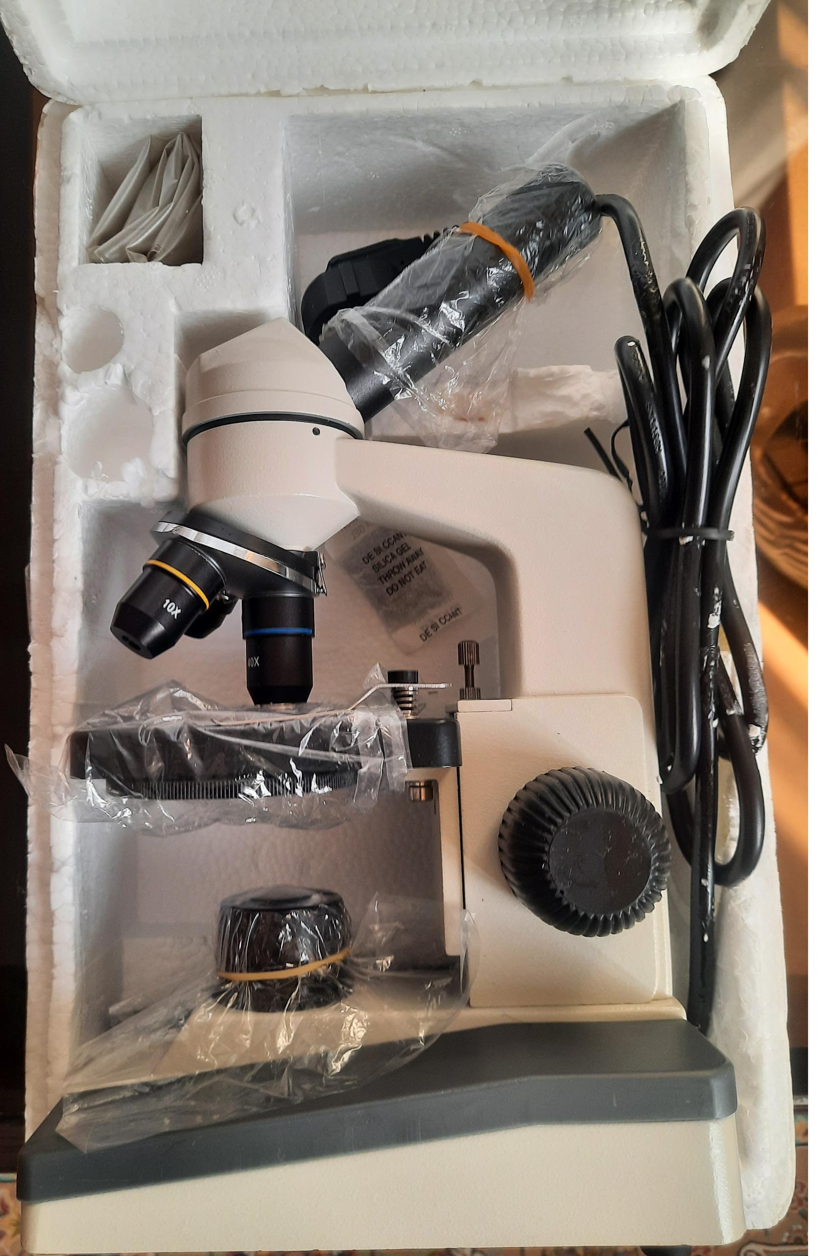 میکروسکوپ حرفه ای تک چشمی تمام فلزی XSP-116