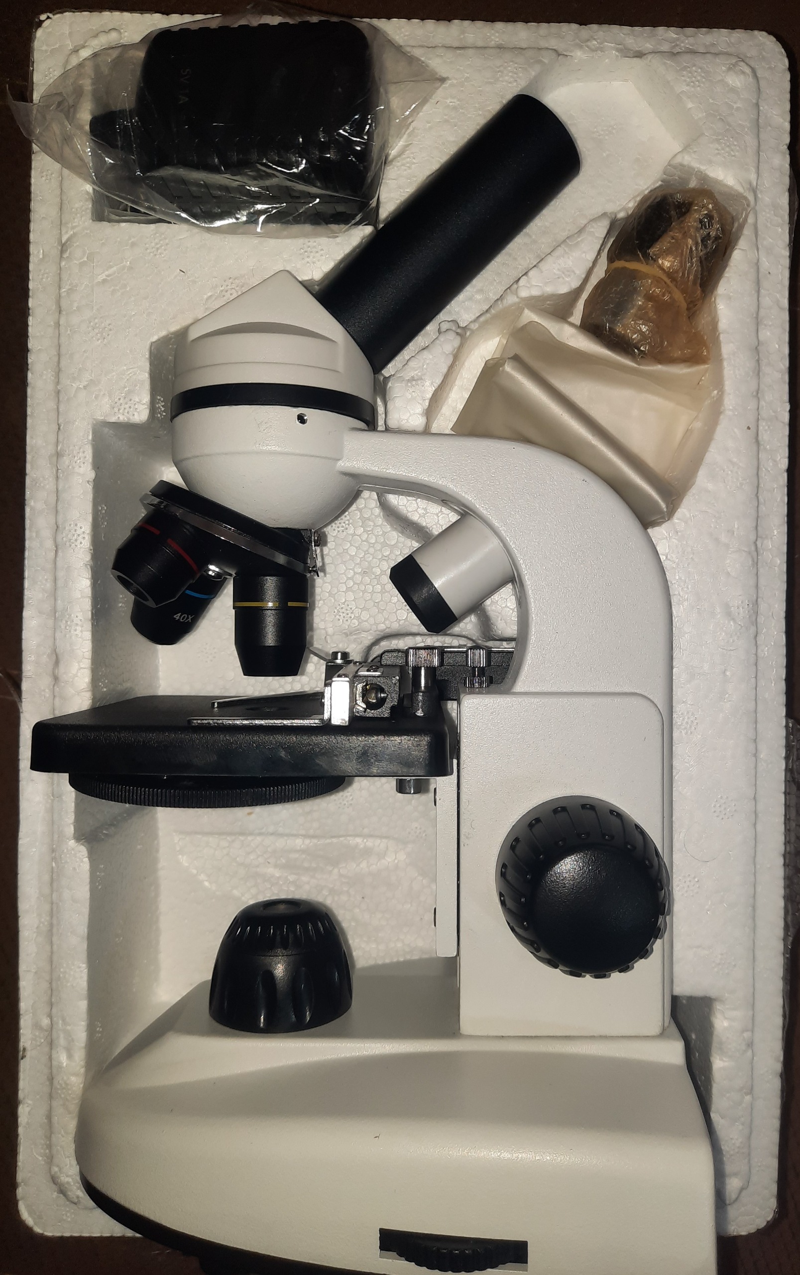 میکروسکوپ حرفه ای تک چشمی تمام فلزی XSP-116