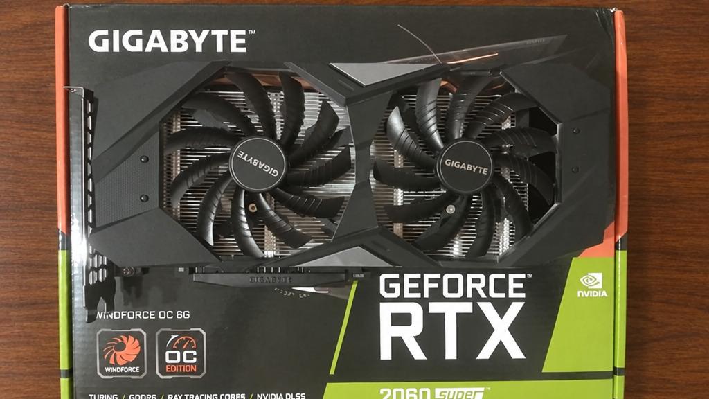 کارت گرافیک Gigabyte RTX 2060 Super تمیز