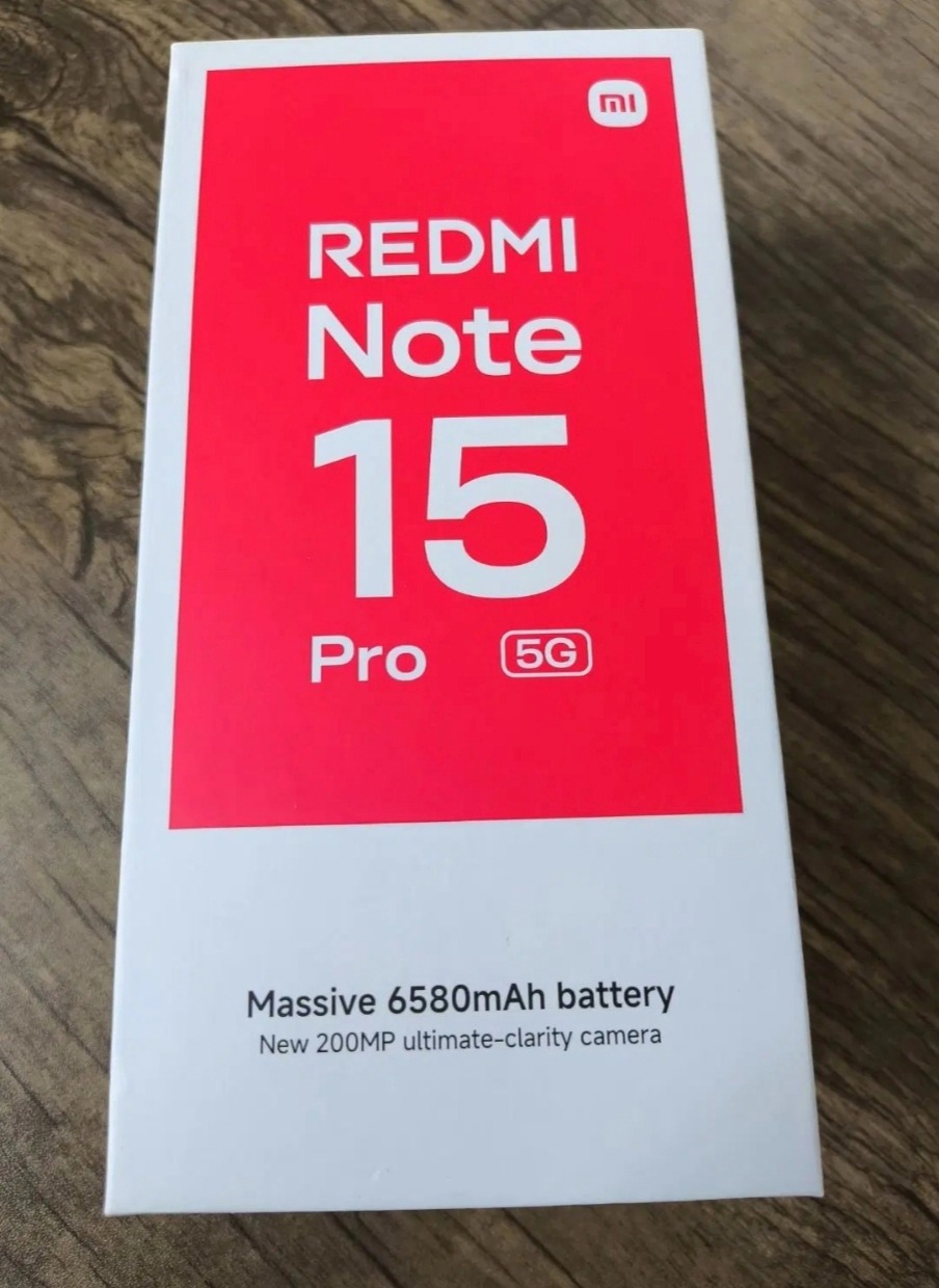 Xiaomi note 15 pro 5G