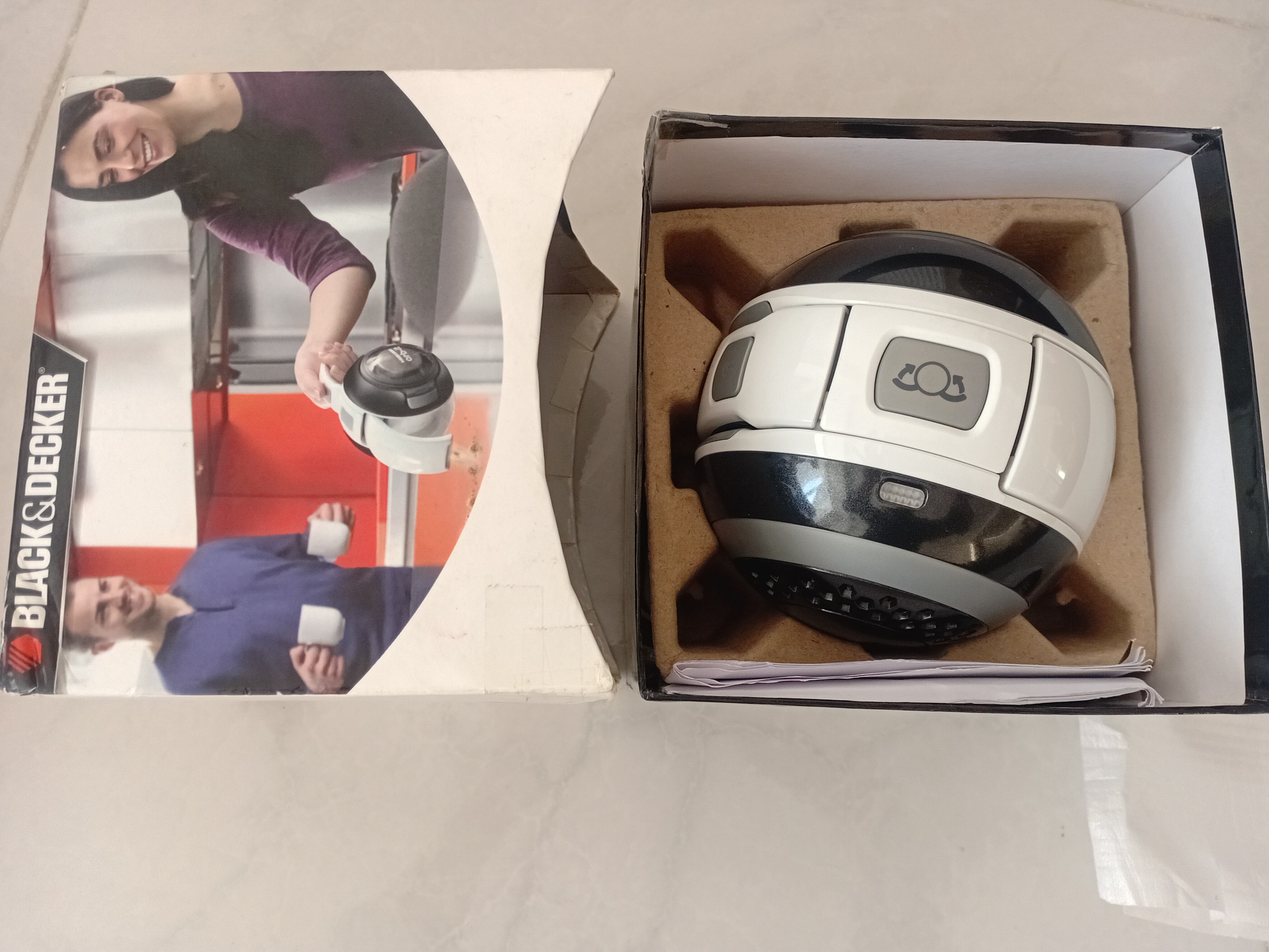 جاروی شارژی توپی