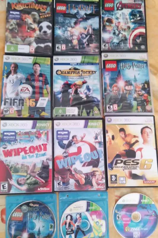 دوازده دیسک بازی xBox360