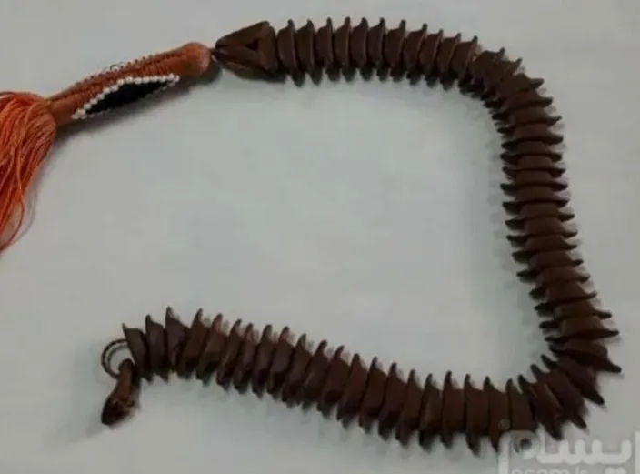 تسبیح قدیمی خرما کلکسیونی و تکرار نشدنی