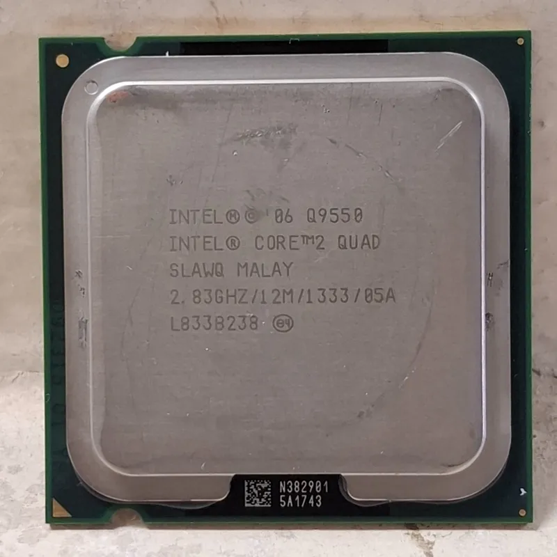 پردازنده intel Core 2 Quad Q9550
