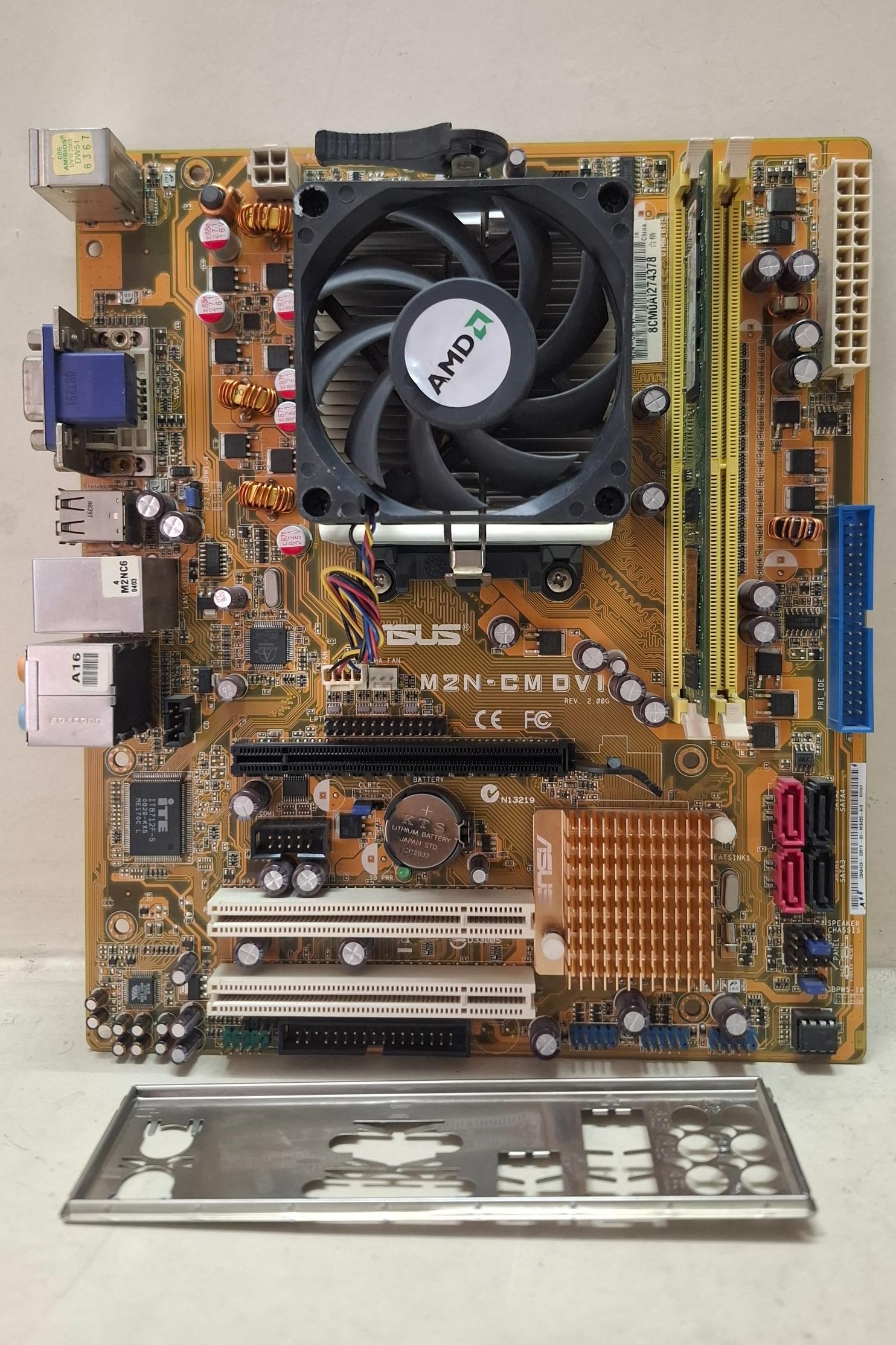 باندل ASUS M2N-CM DVI با رم و CPU