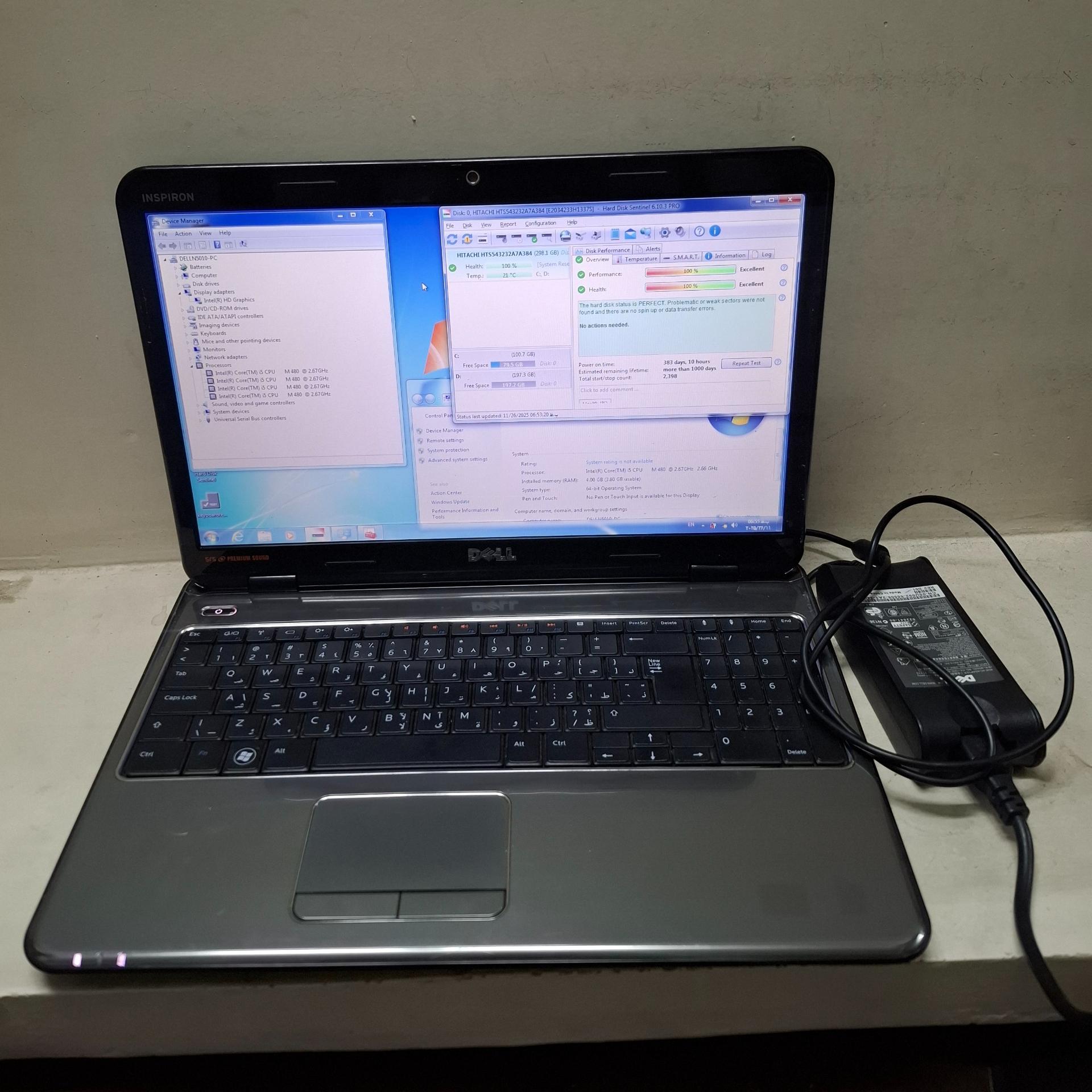 لپ تاپ DELL INSPIRON N5010