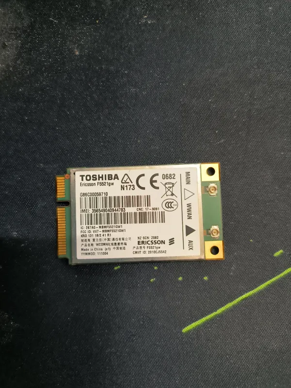 ماژول 3G TOSHIBA F5521GW