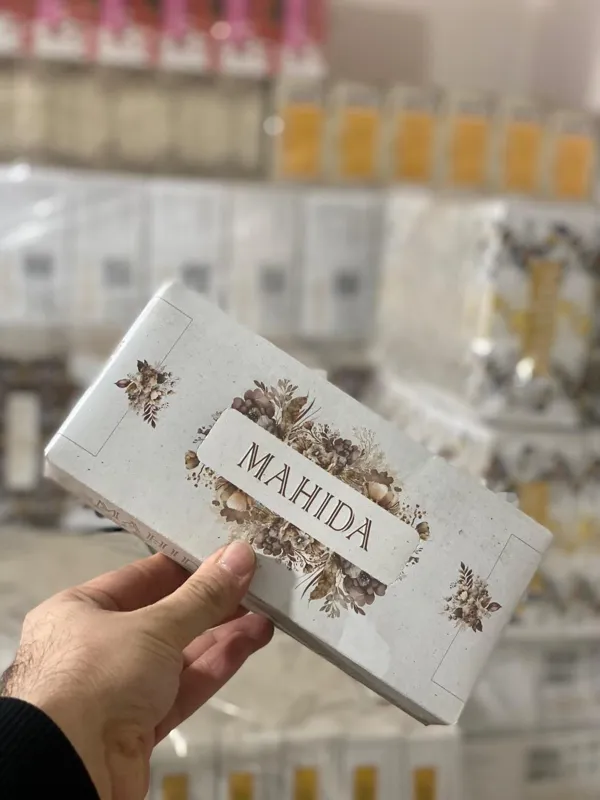 دستمال کاغذی جعبه ای 100 برگ (50 برگ دولا)