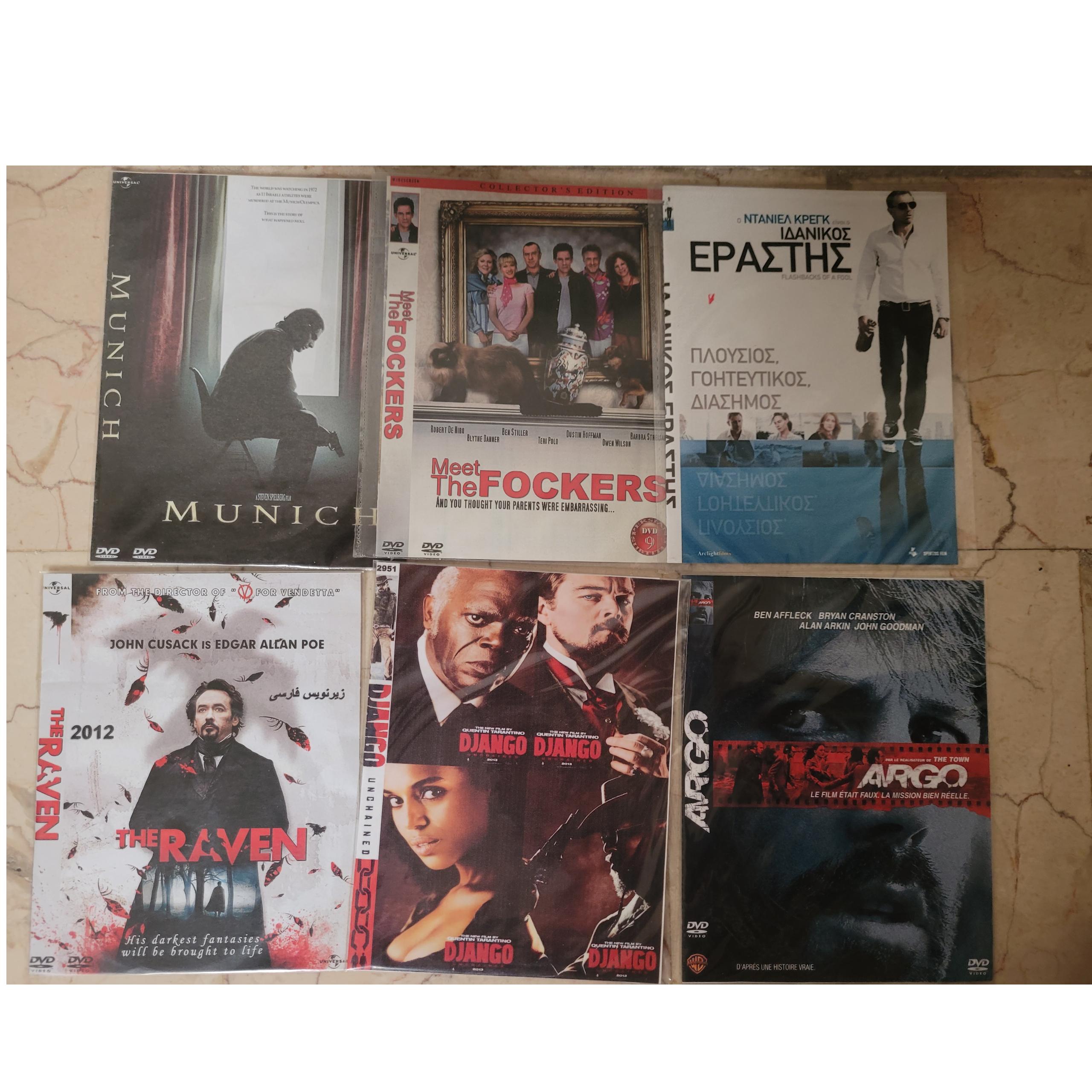 فیلم خارجی پک 6 تاییdvd