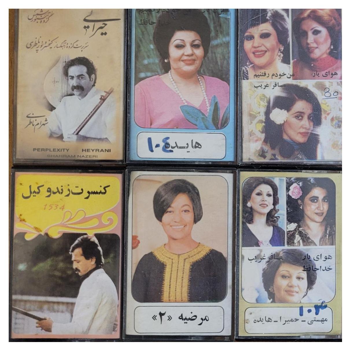 نوارهای کاست قدیمی ولی درحد نو ارجینال