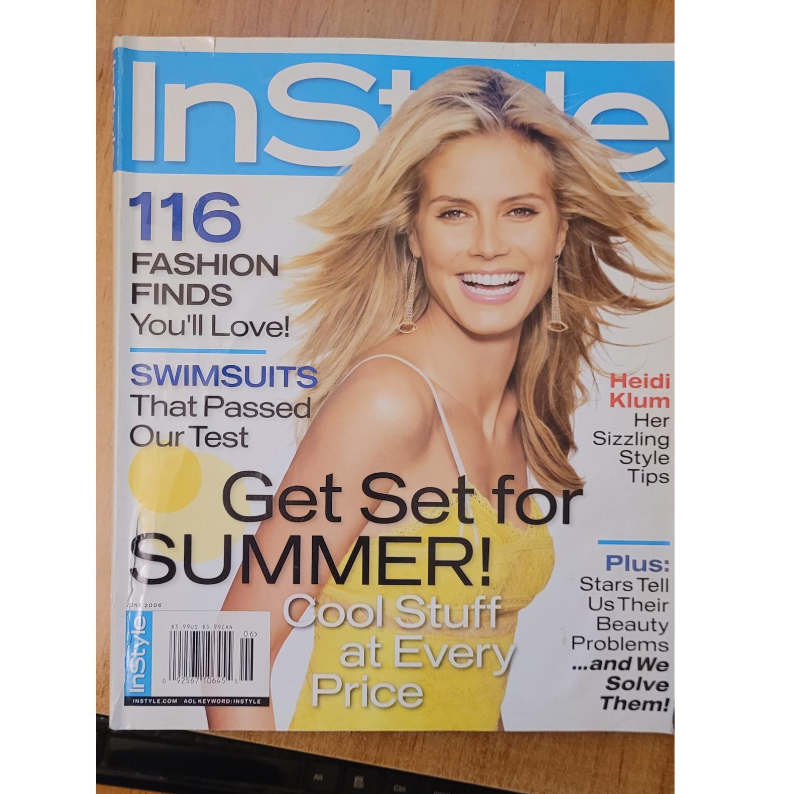 مجله instyle مد و فشن و هنر تمام گلاسه