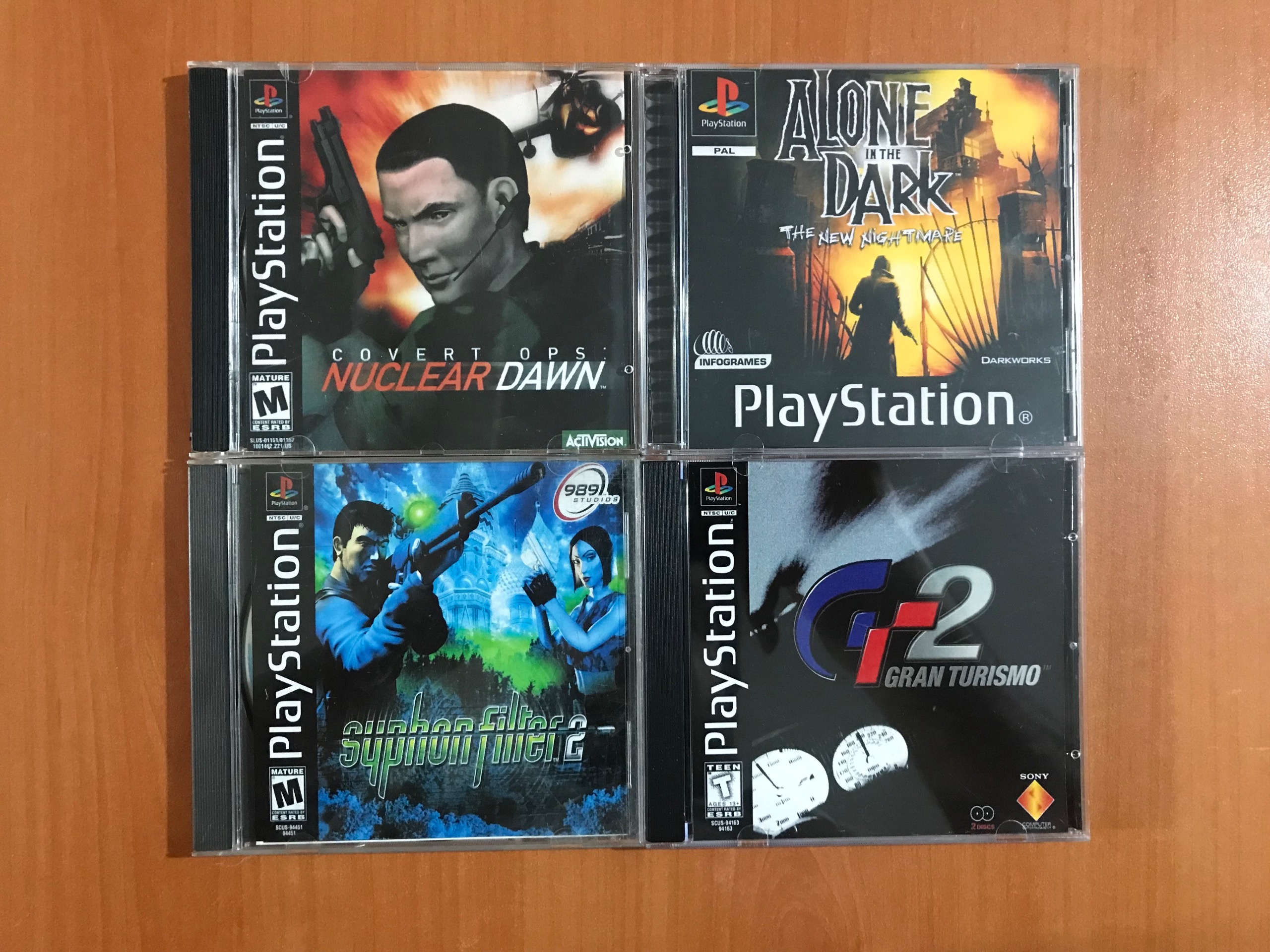 4عنوان بازی پلی استیشن 1 ،2 دیسک مالزی