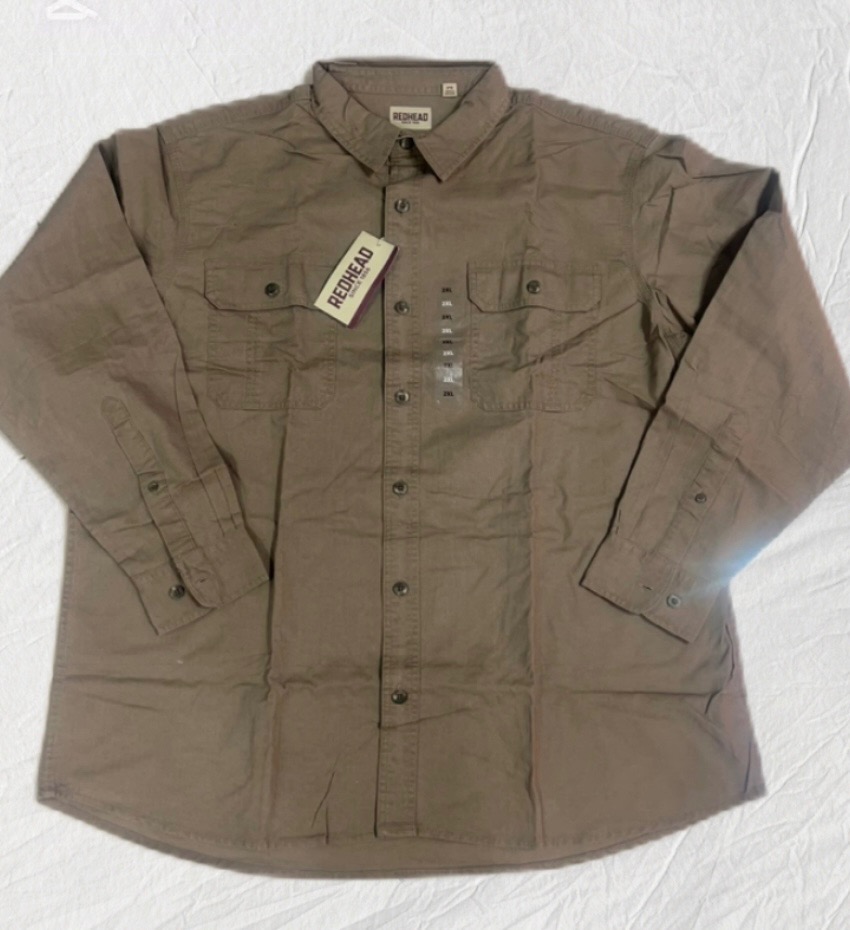 پیراهن کتان اصل Redhead خارجی