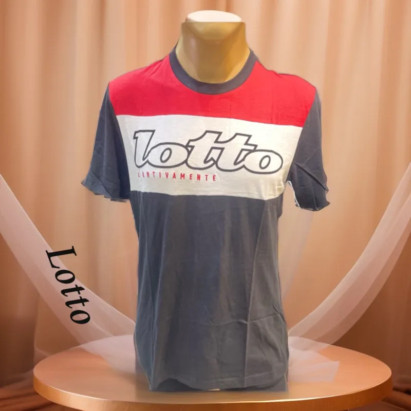 تیشرت یقه گرد تمام نخ بنگلادش برند Lotto