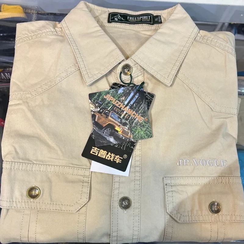 پیراهن کتان مردانه جیپ خارجی Jeep