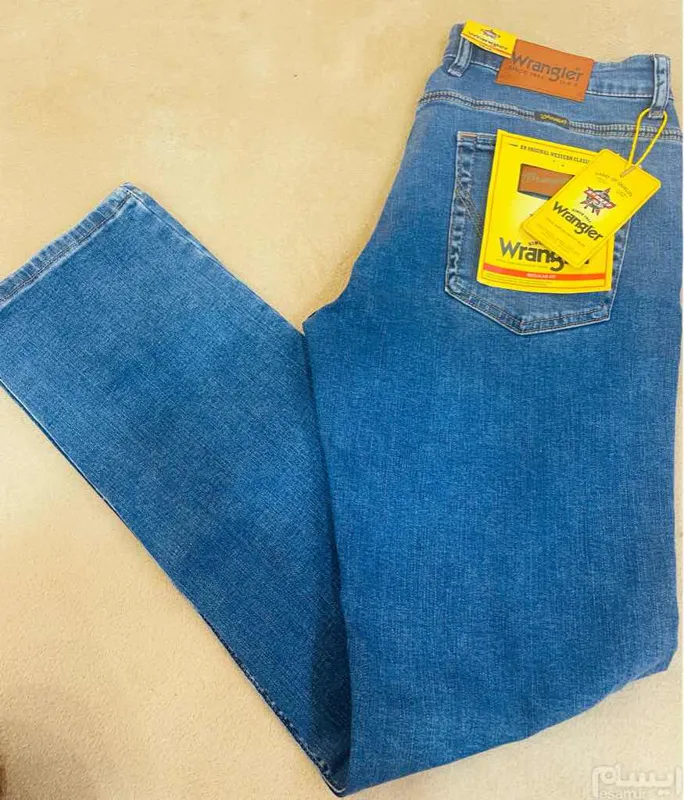 شلوار لی رانگلر آبی روشن Wrangler