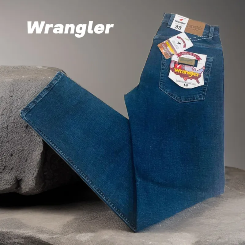 شلوار لی رانگلر سبز آبی Wrangler