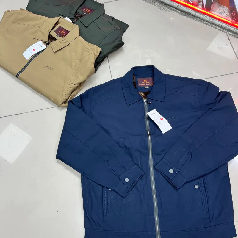 کاپشن یقه دار مجلسی خارجی