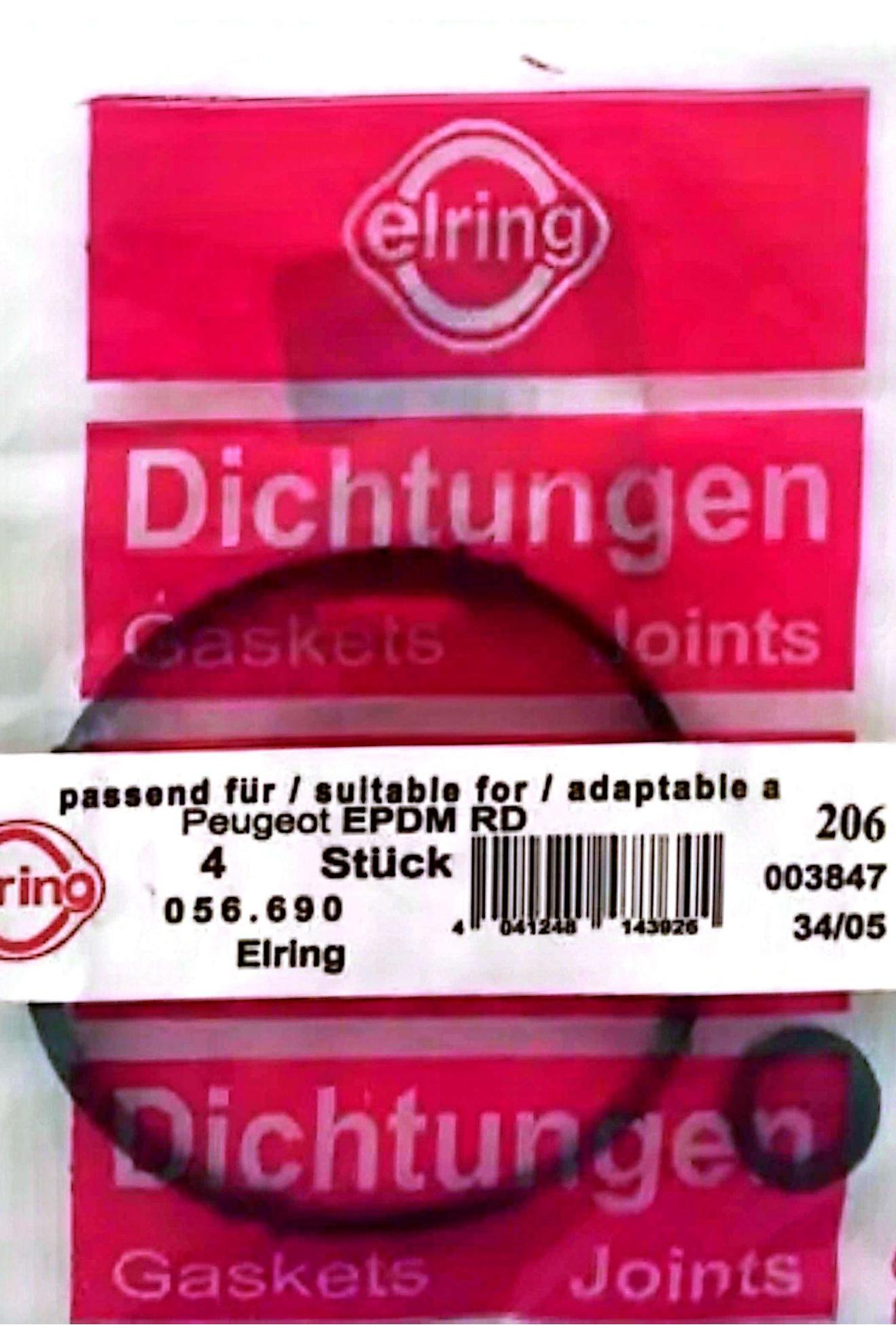 اورینگ پایه فیلتر روغن 206 تیپ 5_ELRING المان
