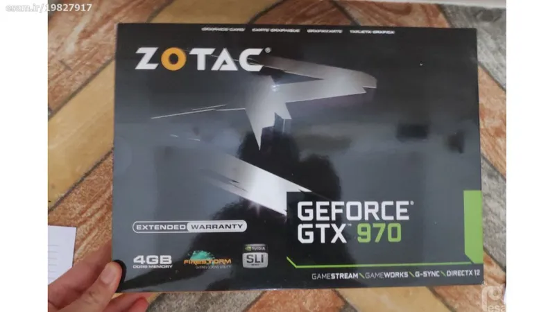 فروش zotac gtx 970 4gb