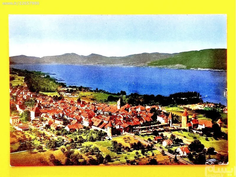 کارت پستال تمبردار از مناظر طبیعی و تاریخی سوئیس