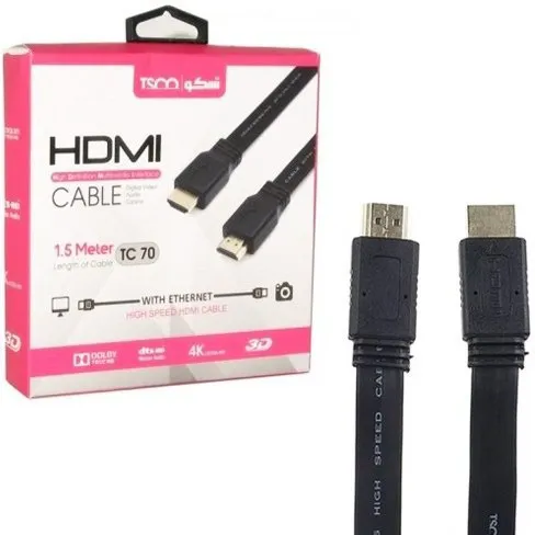 کابل HDMI v1.4 تسکو (Tsco) مدل TC 70 طول 1.5 متر
