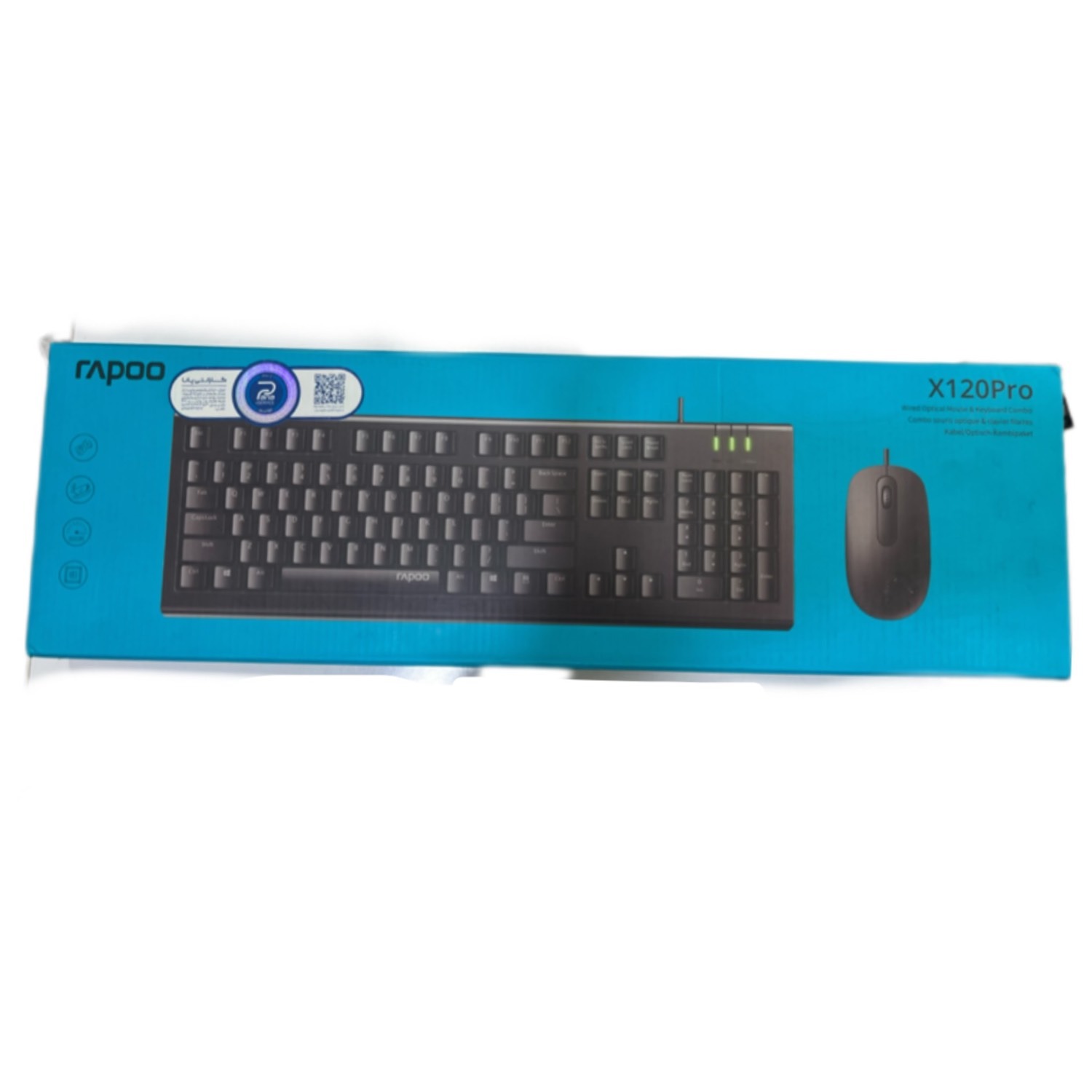 کیبورد و ماوس رپو مدل X-120 PRO