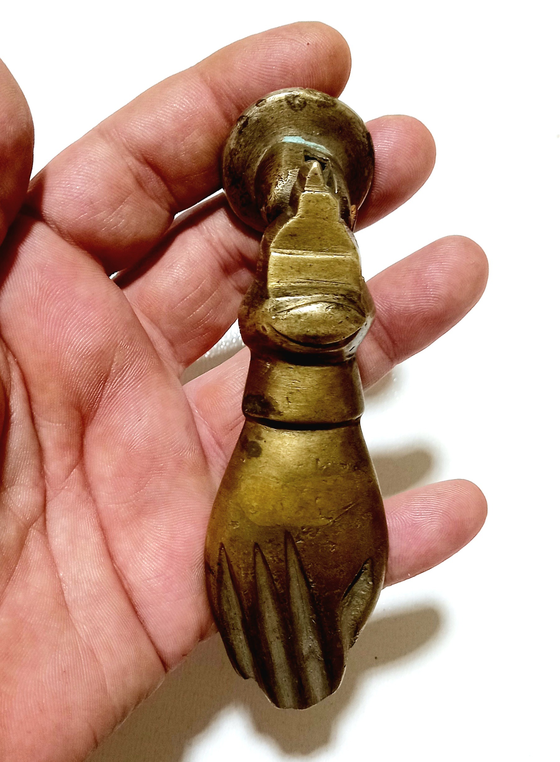 دارکوب قدیمی برنجی