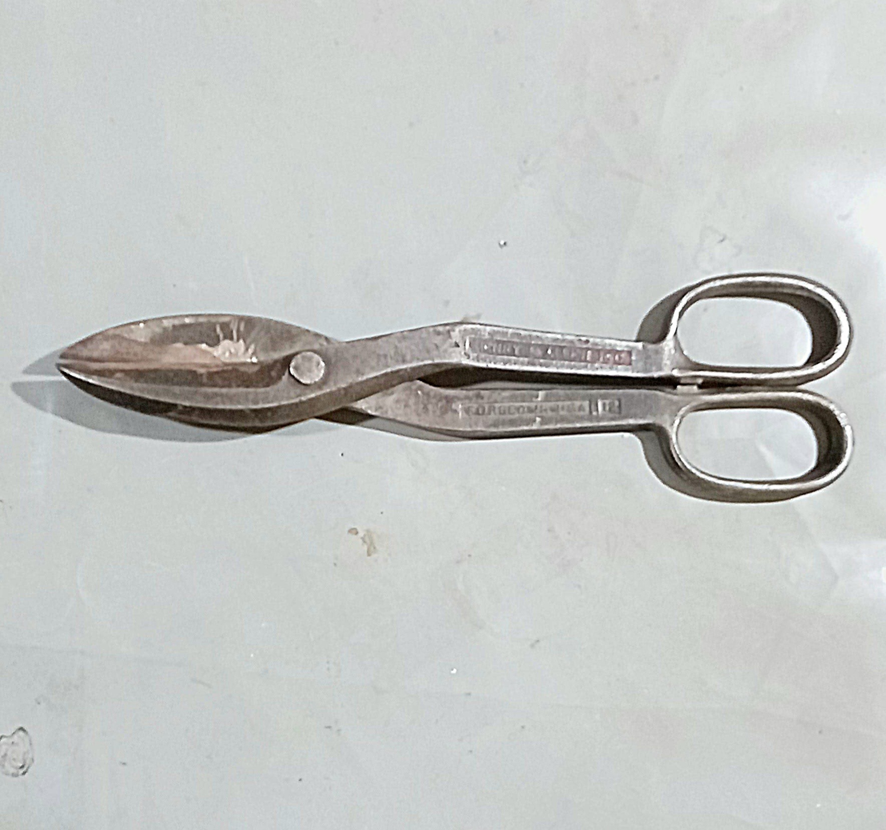 قیچی آمریکایی قدیمی ورق بری