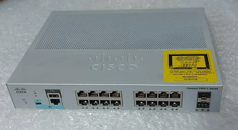سوئیچ مدیریتی گیگابیتی  Cisco 2960L-16TS-LL