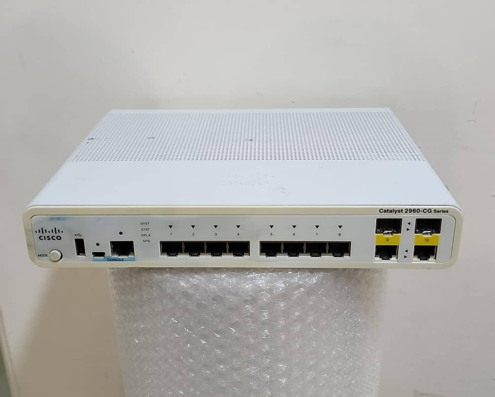 سوئیچ شبکه سیسکو WS-C2960CG-8TC-L