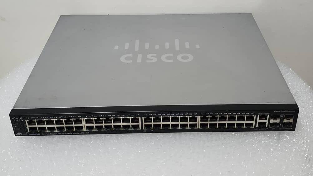  سوئیچ شبکه PoE سیسکو 48 پورت SG500-52P