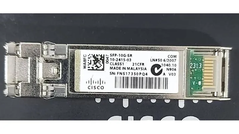  ماژول فیبر نوری سیسکو SFP-10G-SR