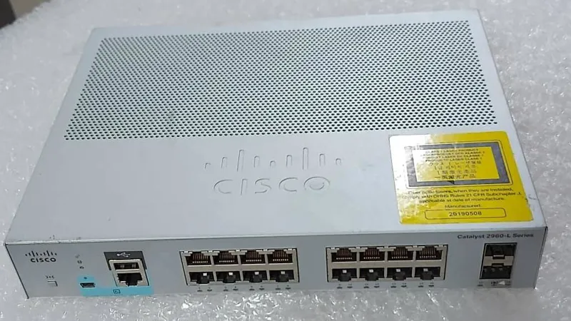 سوئیچ سیسکو مدل WS-C2960L-16TS-LL