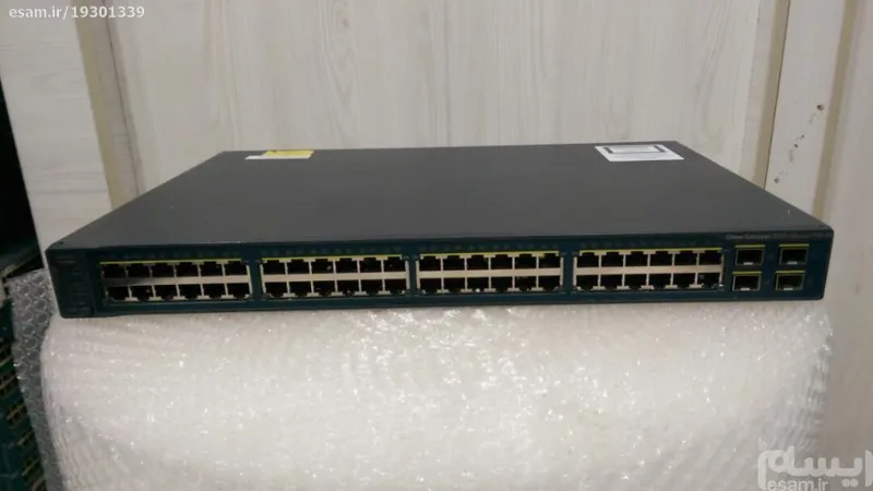سوئیچ شبکه سیسکو 48 پورت WS-C3560V2-48PS-S
