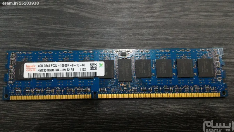 رم سرور 4GB 2Rx8 PC3L-10600R