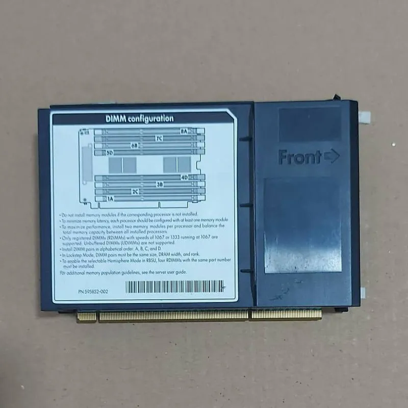رایزر رم سرور DL580 G7 HP MEMORY RISER CARD 8 DIMM