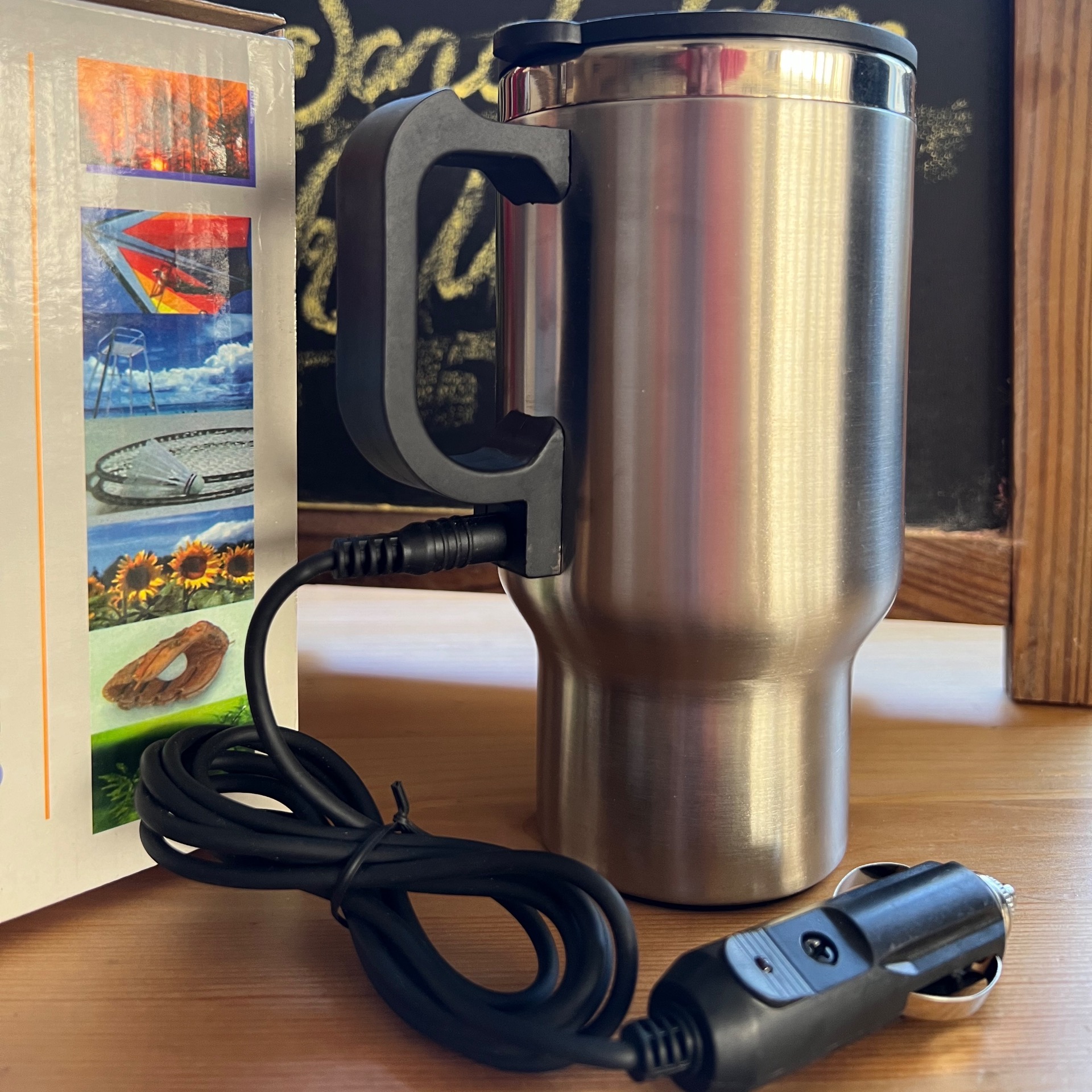 لیوان گرمایشی فندکی ماشین