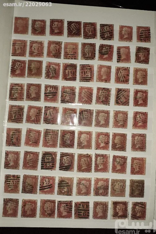 پنی قرمز_دومین تمبر جهان