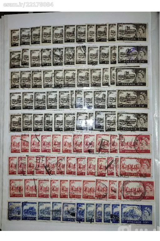تمبر قدیمی بریتانیا