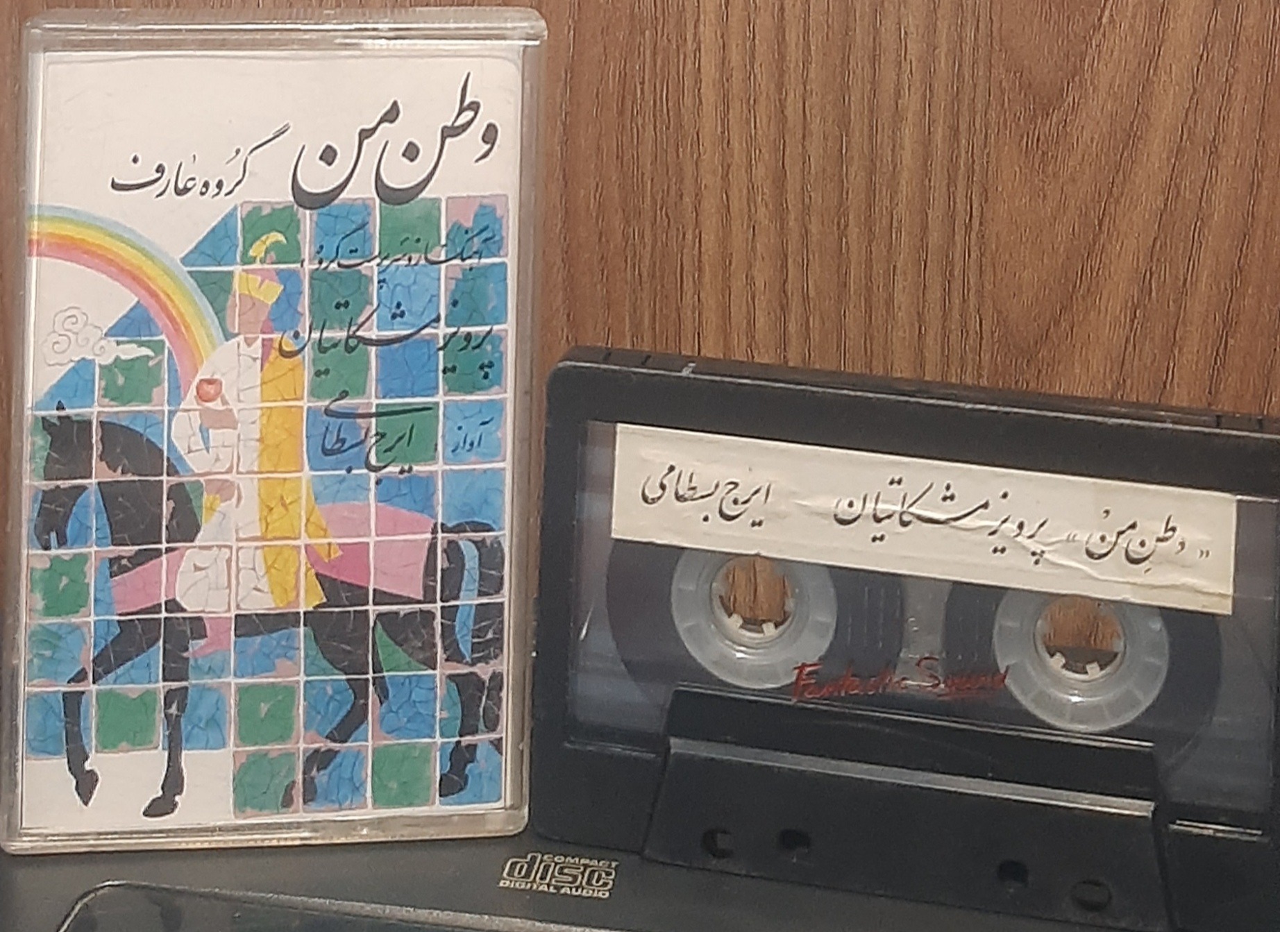 کاست وطن من ایرج بسطامی