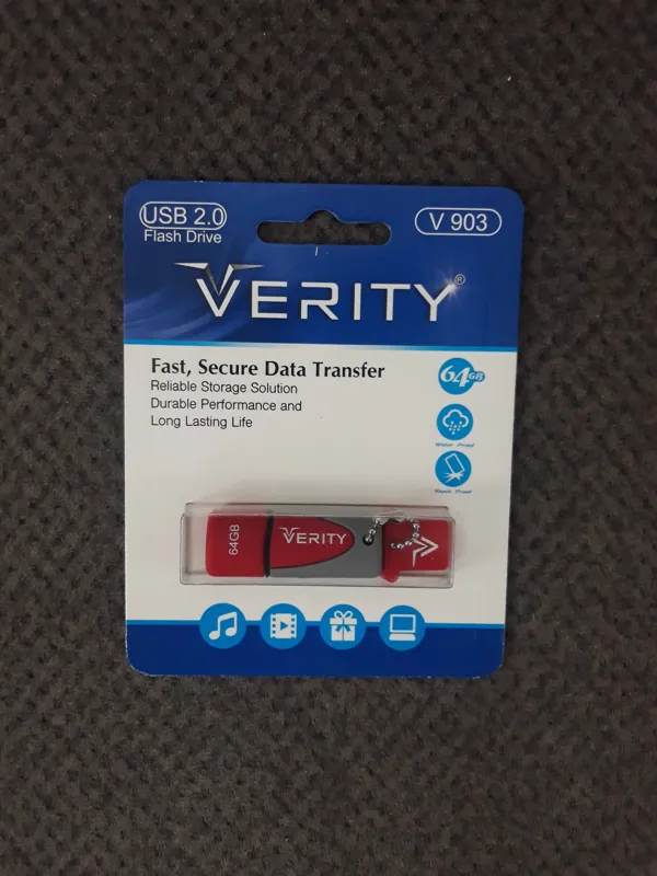 فلش مموری 64 گیگ وریتی verity