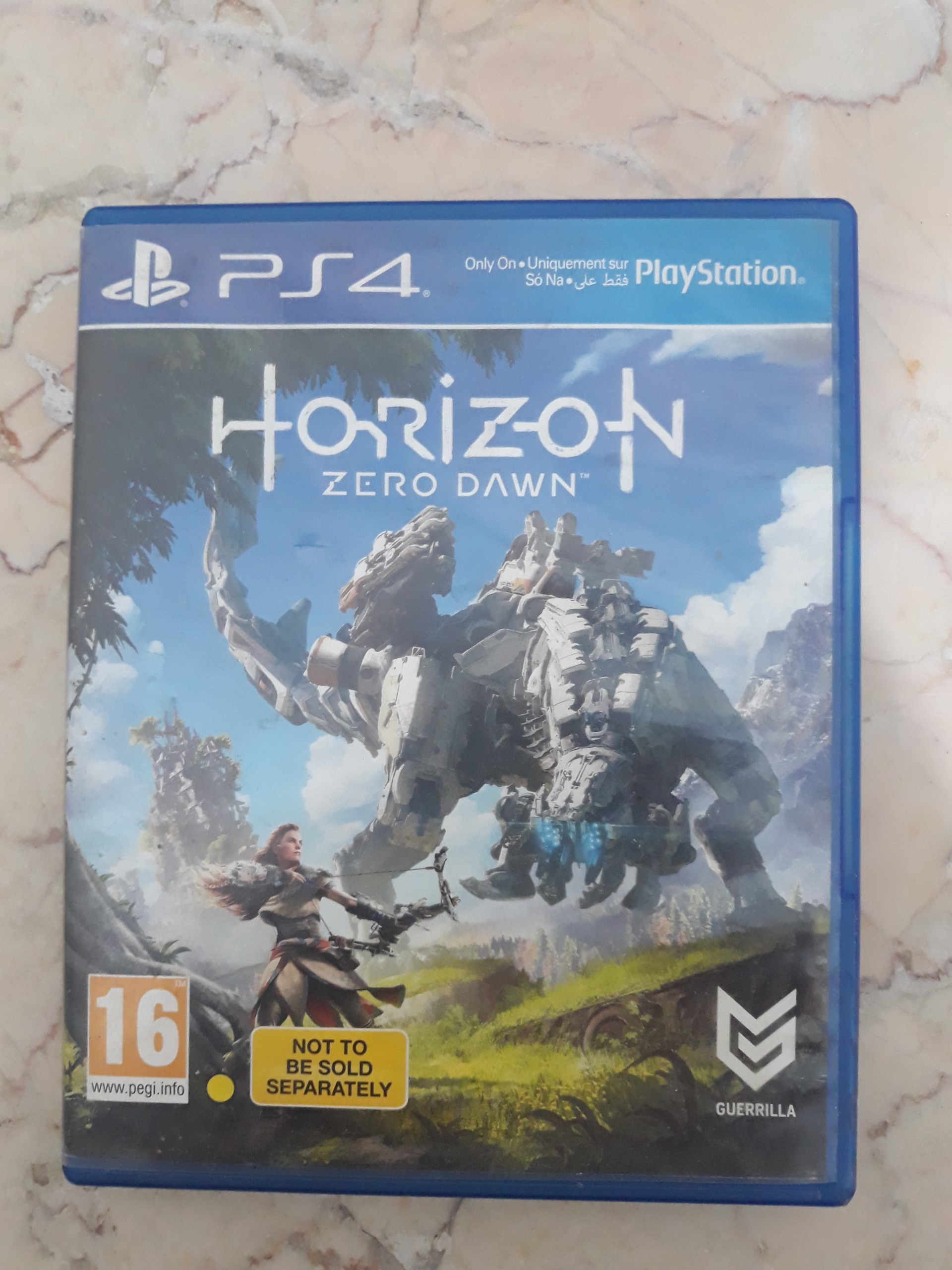 قاب خالی بازی ps4 هورایزن اورجینال ( توضیحات)