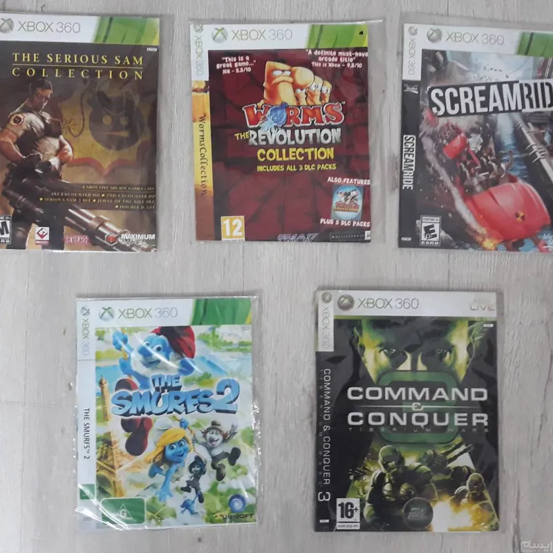 5 عدد بازی ایکس باکس 360