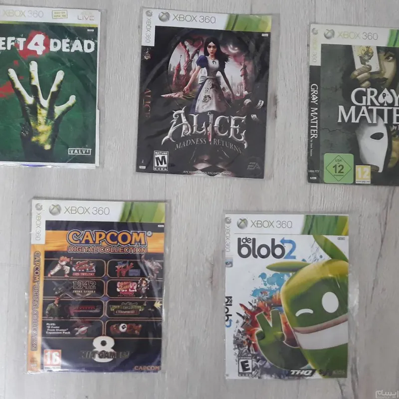 5 عدد بازی ایکس باکس 360